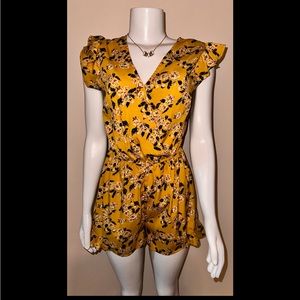 Floral romper-summer